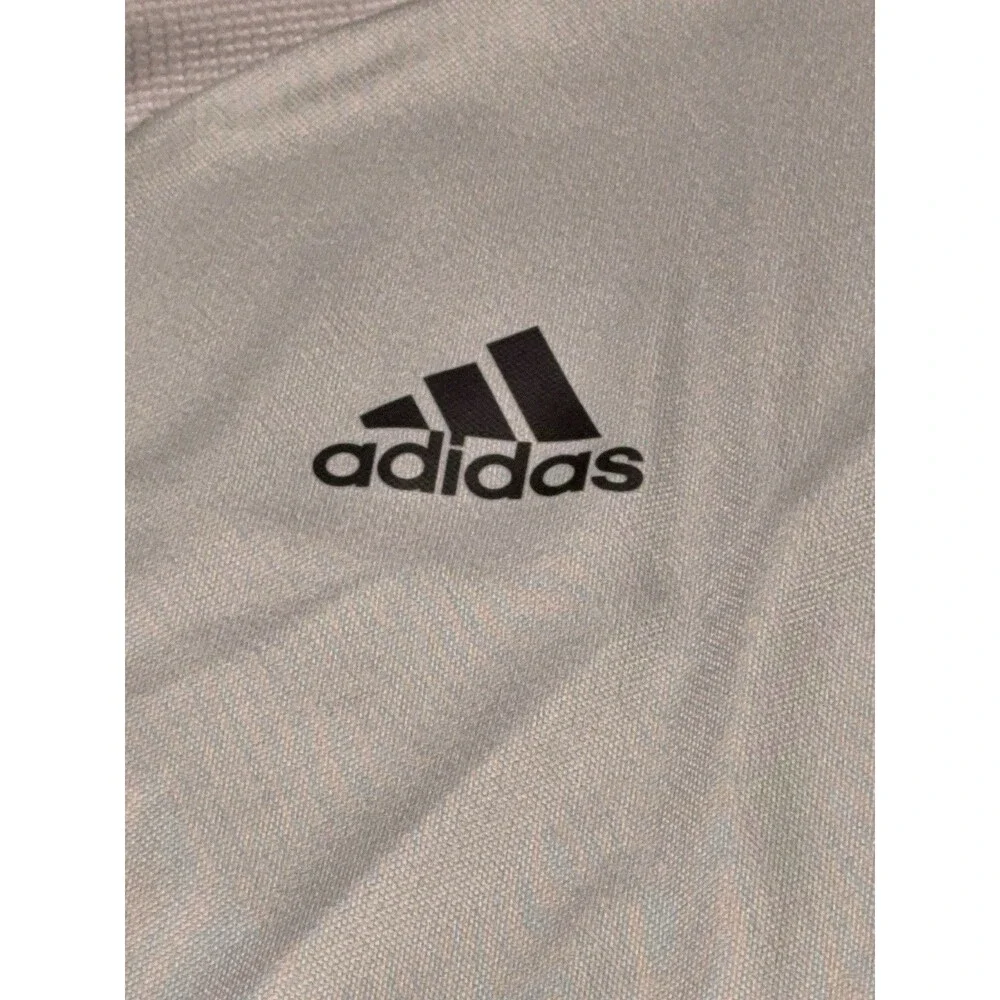Adidas Track Jacket Men’s Large Gray Aeroready Texas Soccer Full Zip Windbreaker